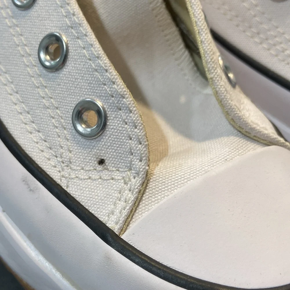 Converse NEW Run Star Hike Hi Women's White Platform Sneakers Size 7